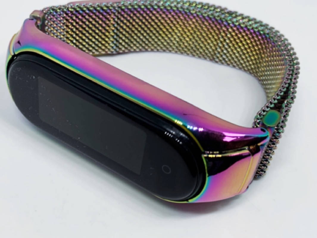 

Ремешок mi smart band 5 mi smart band 6 на магните металлический