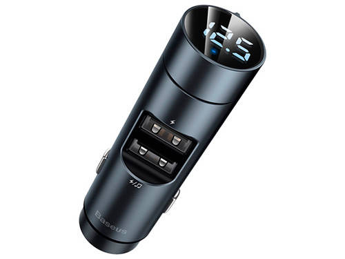 

Автомобильный FM-модулятор Baseus BS-01 Bluetooth 5.0 Handsfree 2x USB