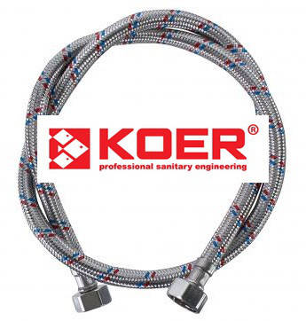 

Гибкий шланг Koer 1/2" гайка-гайка 180 см