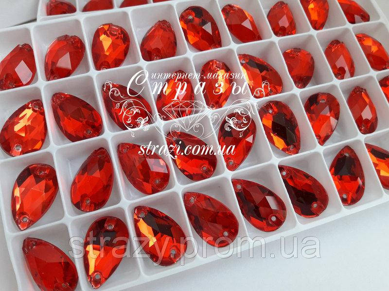 

Стразы Lux Капля 7*12мм. Lt.Siam