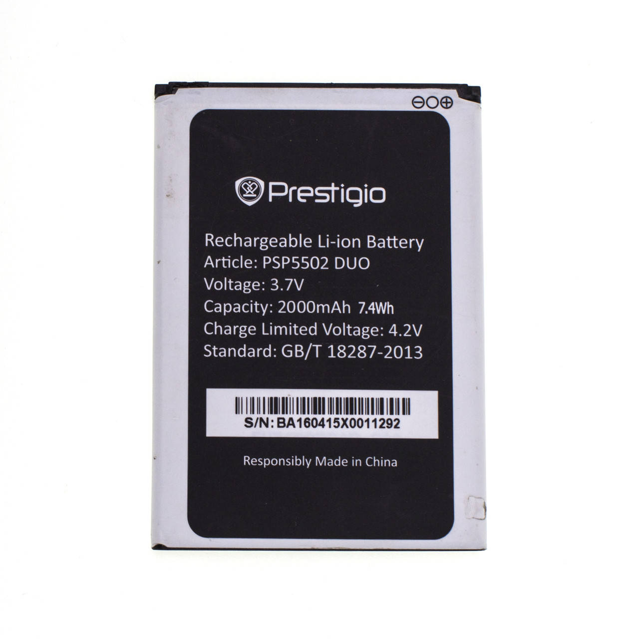 

Аккумулятор Prestigio PSP3507 для Wize N3 DUO 2000mAh