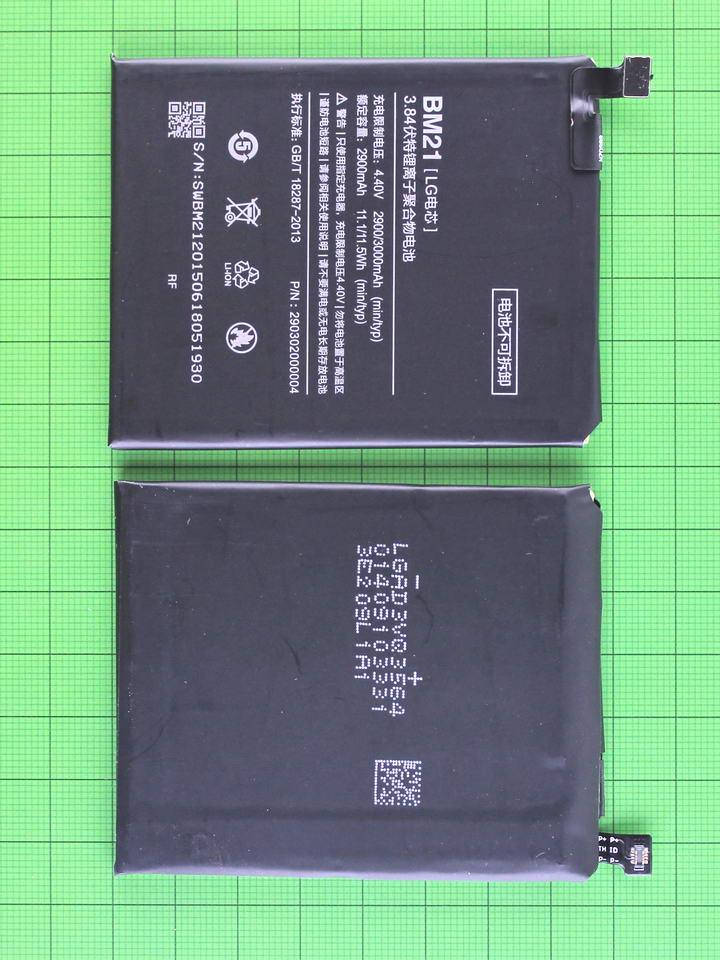 

Акумулятор BM21 Xiaomi Mi Note 3000mAh, orig-china