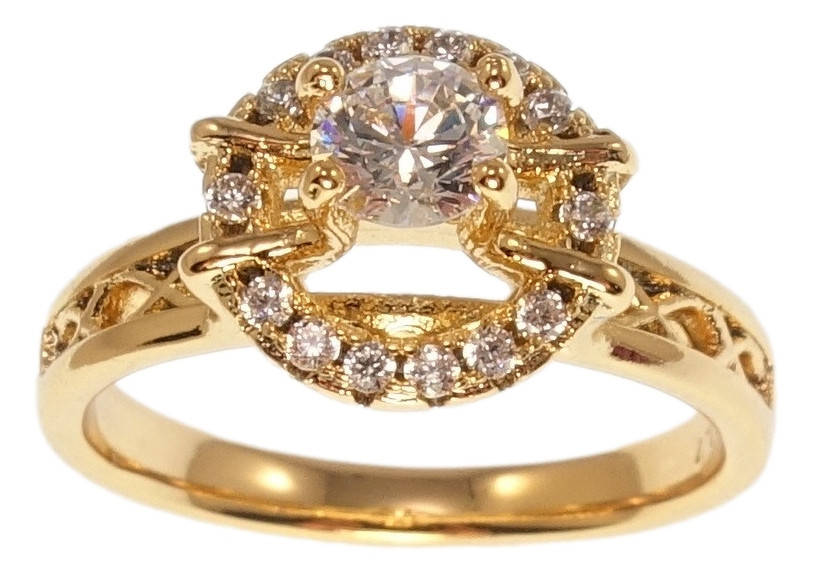 

Кольцо Xuping Позолота 18K "Богема" р.16,17,17.5,18.5,19,19.5,20