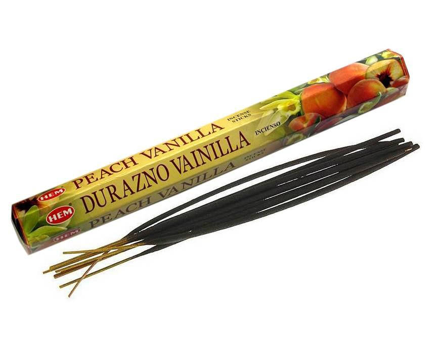 

Peach Vanilla (Персик+Ваниль)(Hem)(6/уп) шестигранник