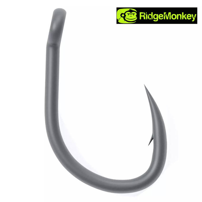 

Крючок карповый RidgeMonkey Ape-X Snag Hook 2XX Barbed size 6