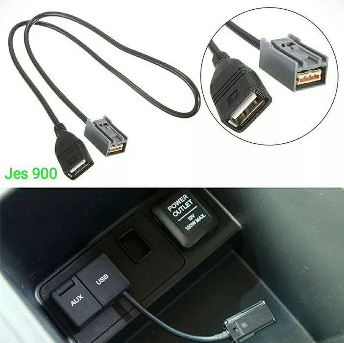 

Кабель AUX USB на Mitsubishi Outlander ASX (Америка) Honda Lancer