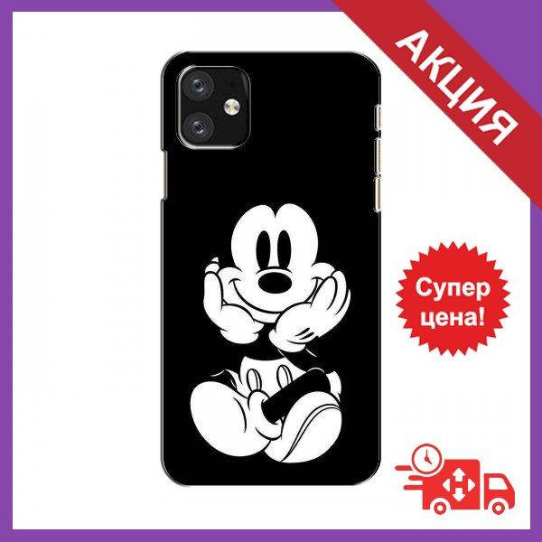 

Бампер с принтом для iPhone 12 / Бампер на Айфон 12 / Бампер для iPhone 12 (Микки Маус)