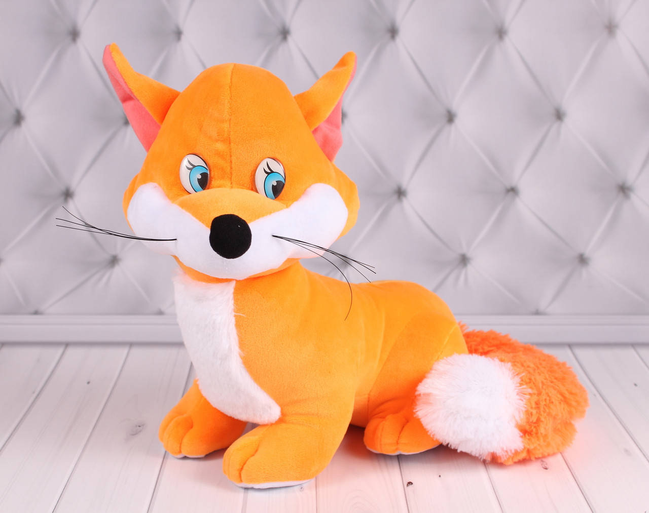

Мягкая игрушка Лиса, 38 см., Оранжевый