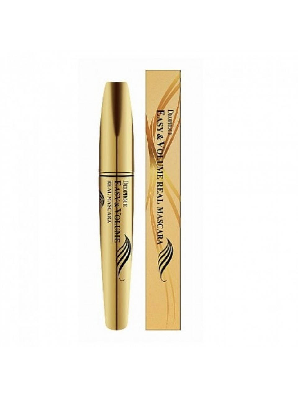 

Тушь для ресниц объемная DEOPROCE Easy & Volume Real Mascara 8 мл, Черный