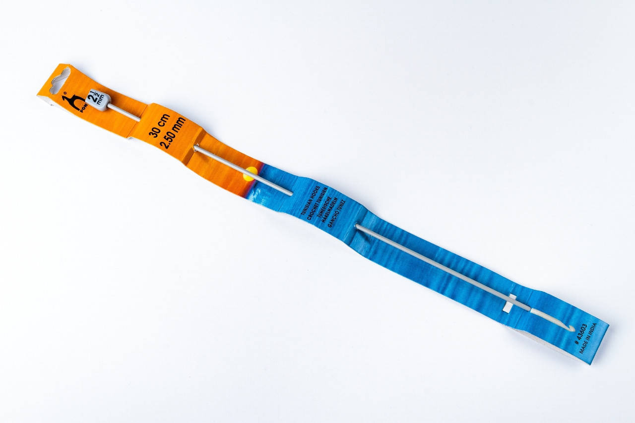 

Pony - Крючок Тунисский, 30 см, 2.5 мм