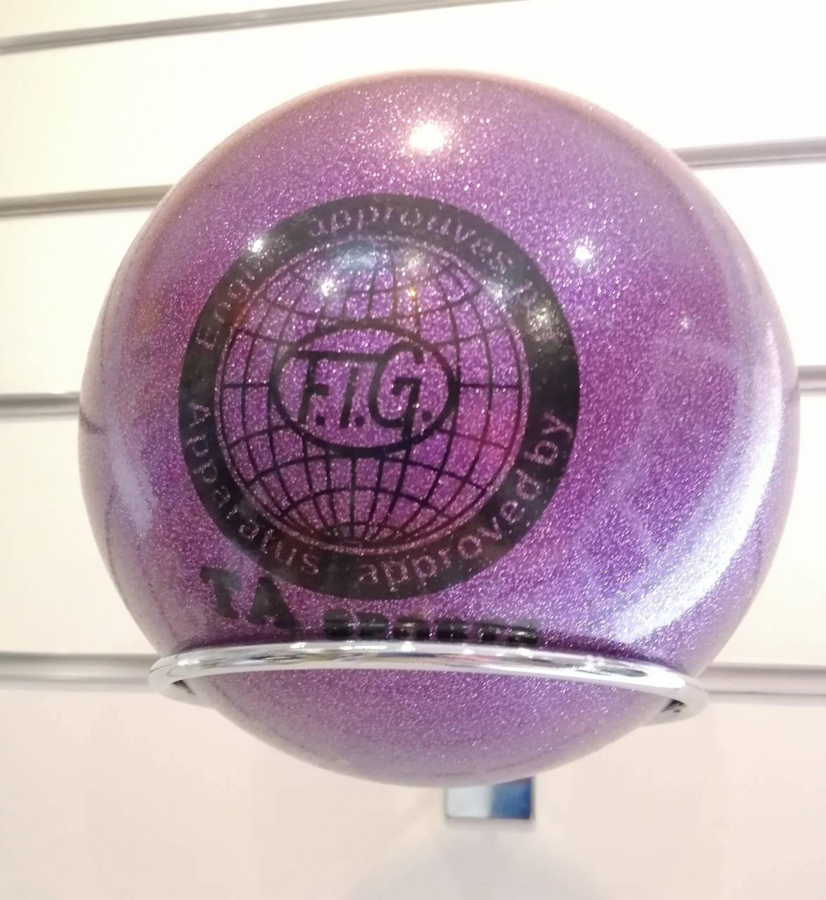 

Мяч для художественной гимнастики, d 18,5 см, вес 400 г