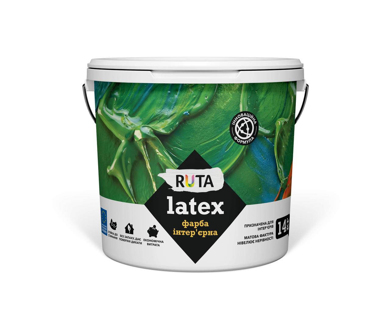 

Краска интерьерная LATEX RUTA 7 кг, Белый