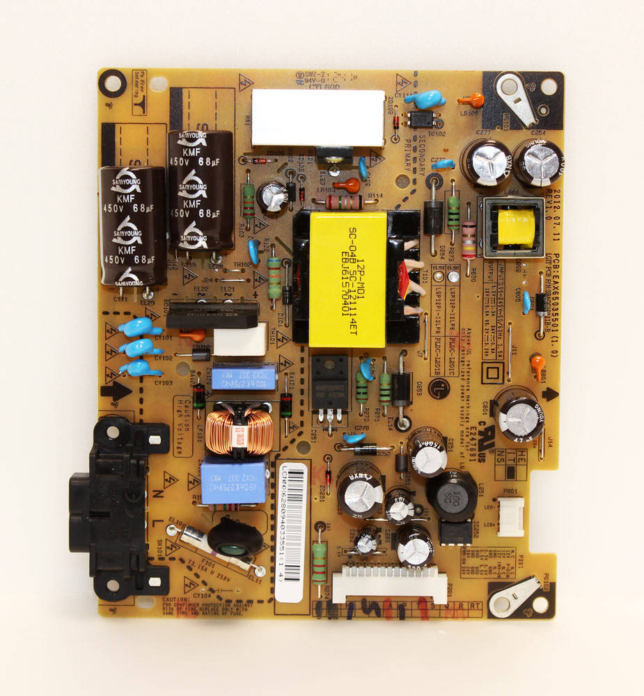 

Блок питания PCB EAX65035501(1.0) на телевизор LG 32LS345T-ZA