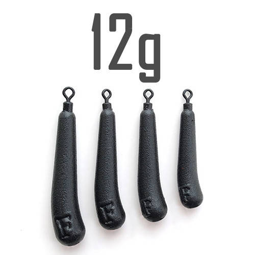 

Груз ИВАЛИД 12 г. чёрный 4 шт. (джиг-риг, дроп-шот) Fanatik