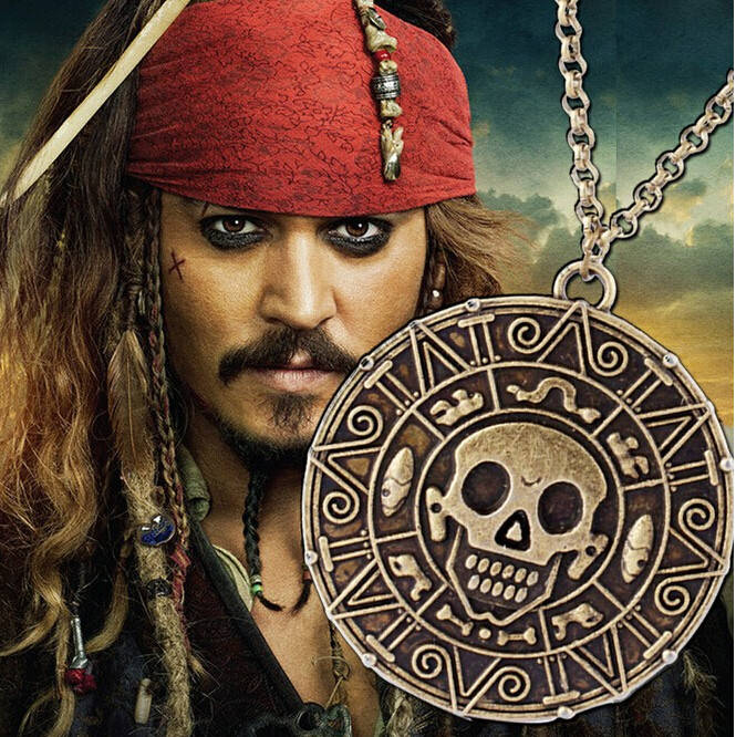 

Кулон монета Ацтеков Пираты Карибского моря Pirates of the Caribbean Р 15.6.447