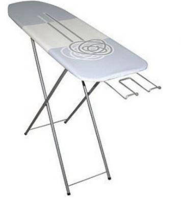 

Доска гладильная Eurogold 120*38см ДСП с подставкой для утюга 16038, Разные цвета