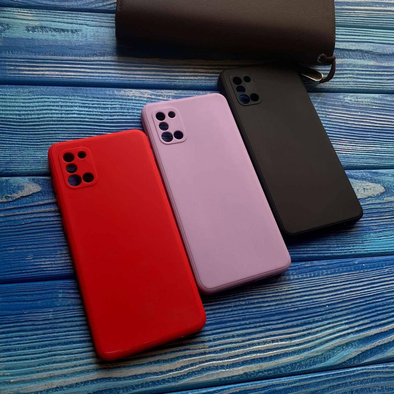 

Силиконовый чехол для Samsung A31 Фиалковый