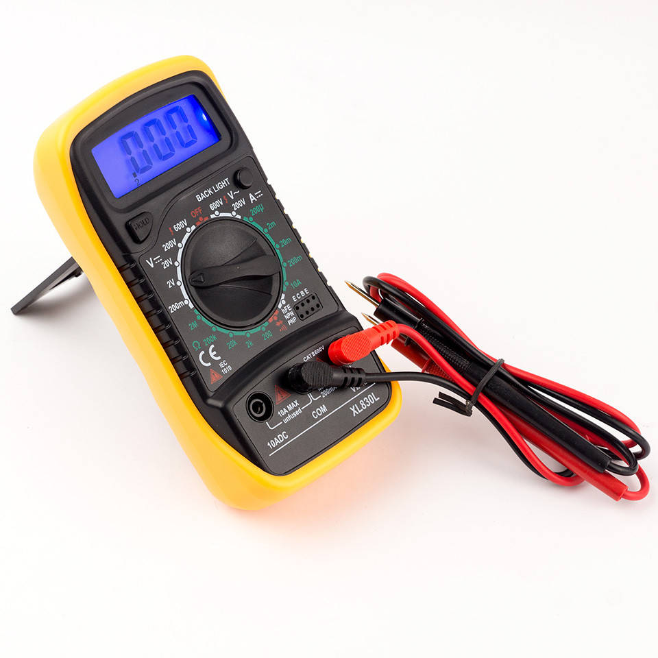 

Мультиметр цифровой с подсветкой XL830L