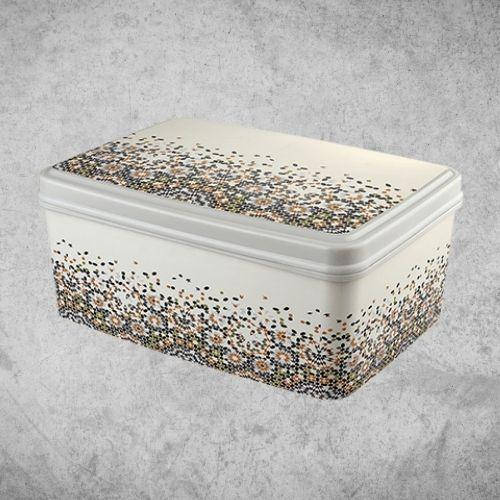 

Корзина для хранения мелочей 2,1л Elif Plastik 503 Мозаика, Разные цвета