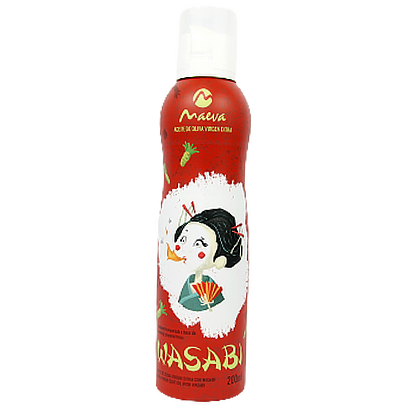 

Олія оливкова спрей Маєва васабі Maeva wasabi 200ml 12шт/ящ (Код : 00-00012312)