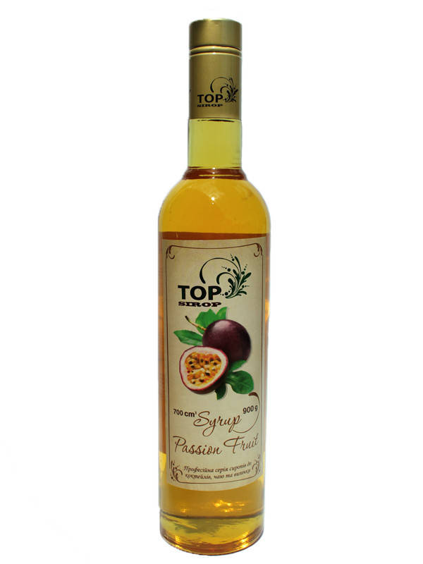 

Сироп Маракуйя ТМ TOP sirop 900 гр