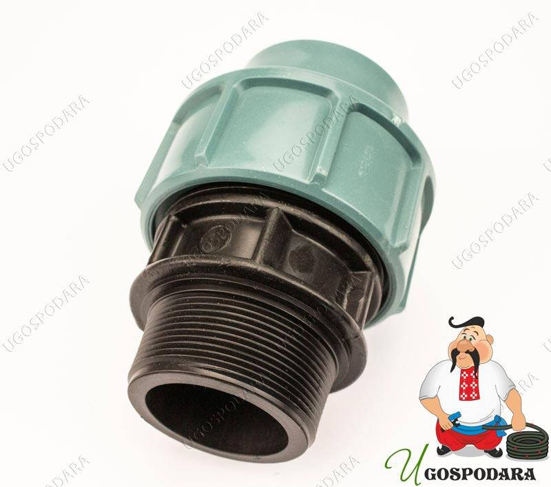 

Муфта с наружной резьбой МНР SantehPlast 32х3/4" (32х3/4")