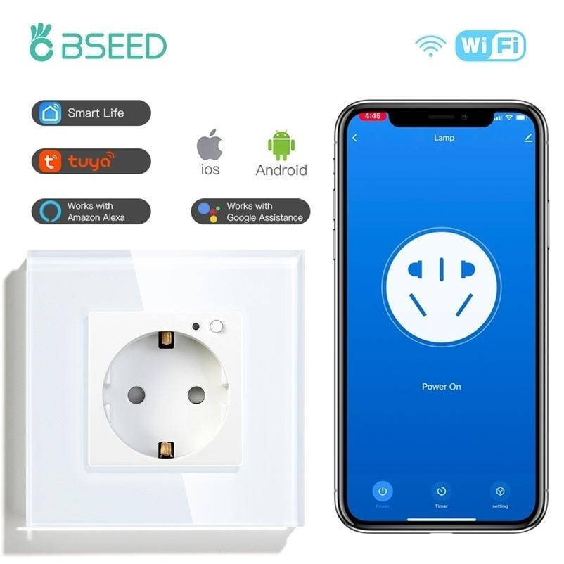 

Bseed Wall розетка WiFi ЕС стандарт 86 * 86 мм умная мощность S