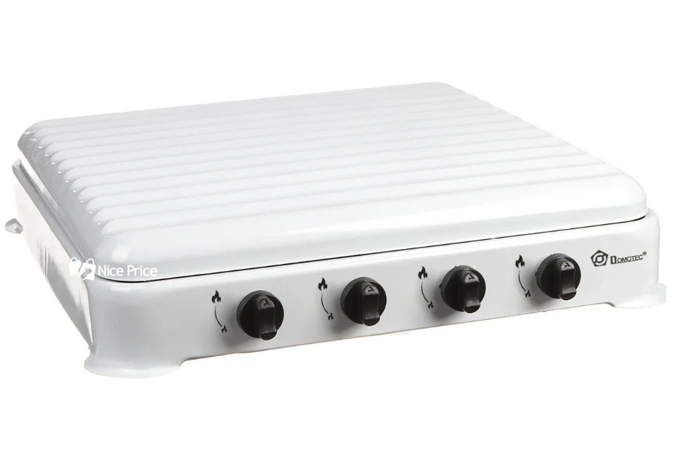 

Настольный газовый таганок плита Domotec MS 6604 на 4 конфорки White, отличный товар