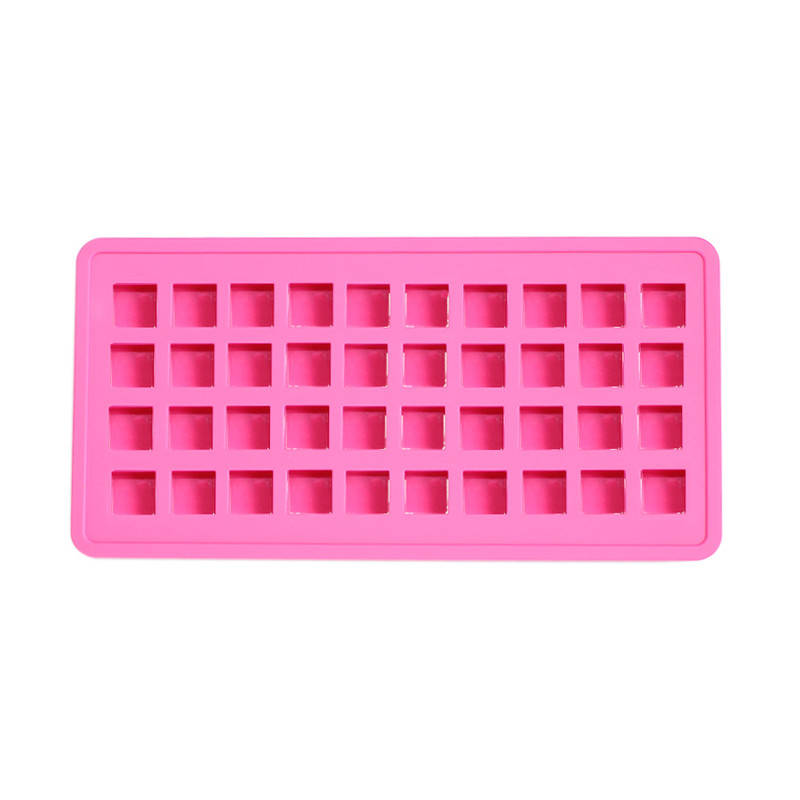 

Силиконовая форма CUMENSS AI-2016 Pink для льда 40 ячеек, Розовый