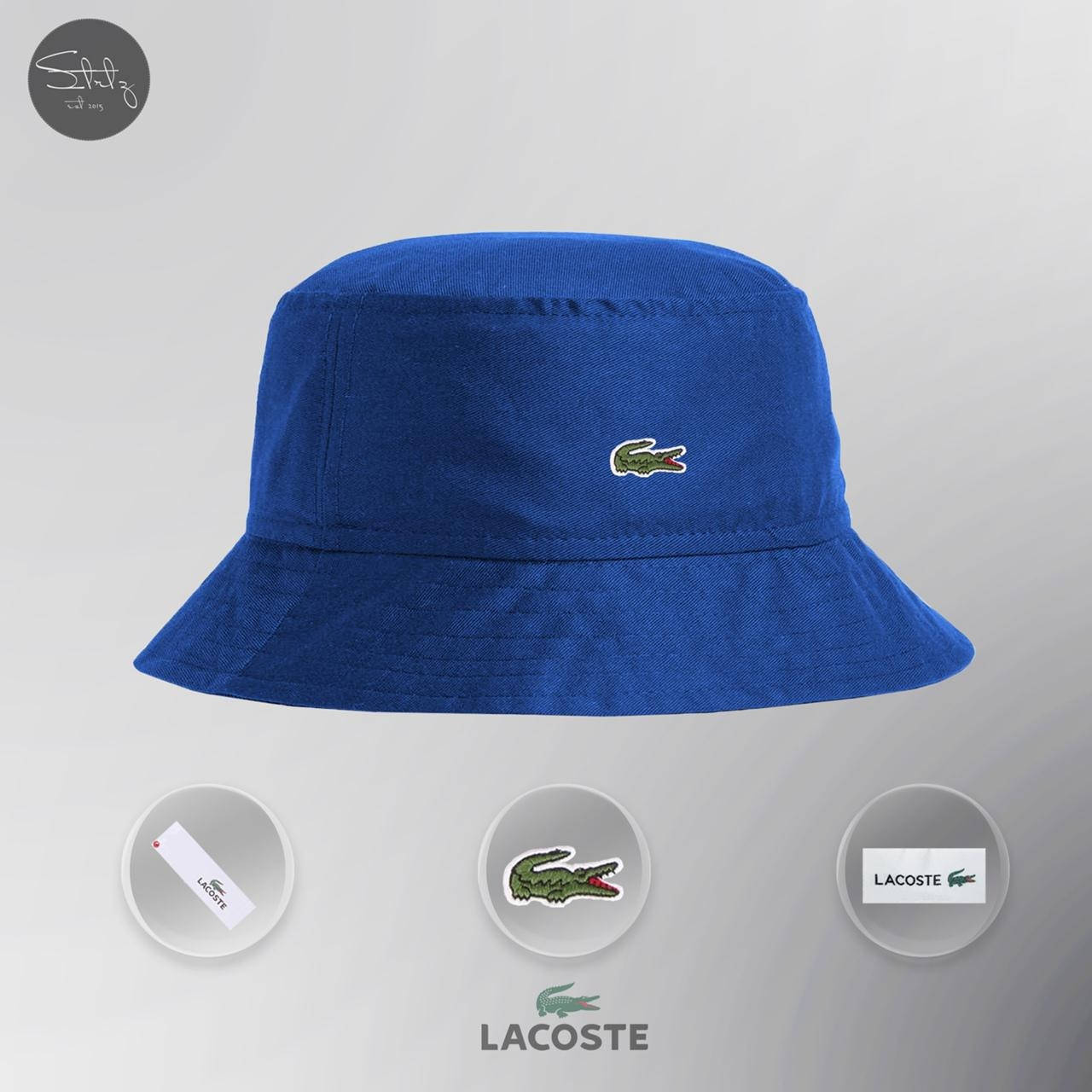 

Синяя Панама Lacoste | Панамка Лакост в Синем Цвете