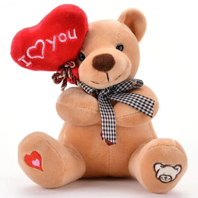 

Мишка Тедди I Love You 20 см, Белый
