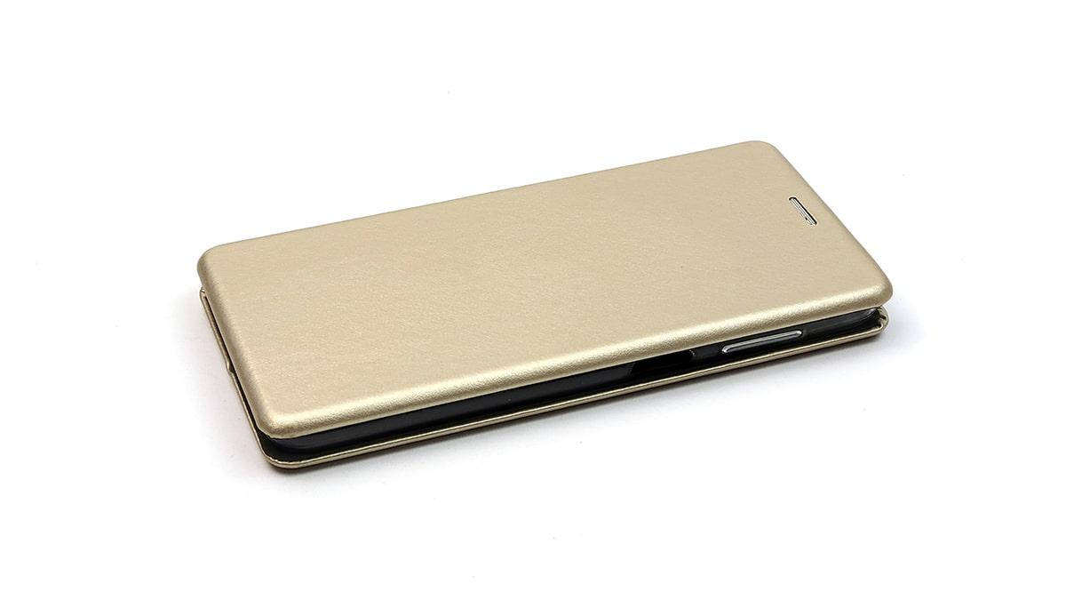 

Чехол книжка Level для Samsung Galaxy A12 / M12 Экокожа Золотистый