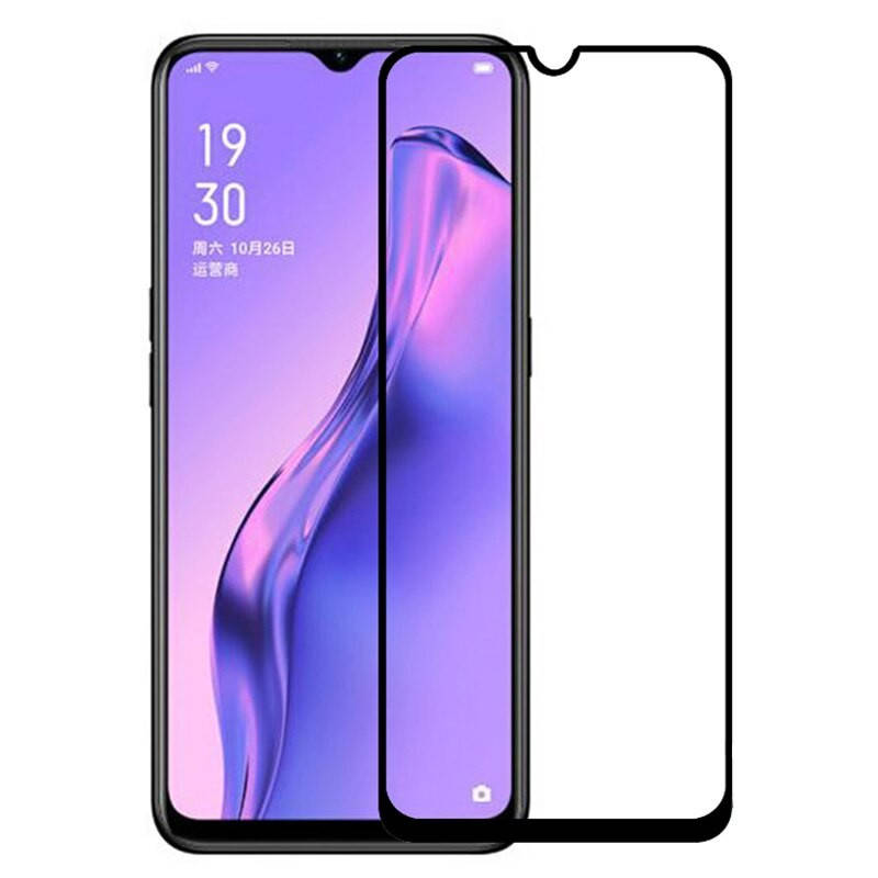 

Защитное стекло для Oppo A31 на весь экран 5д полноэкранное стекло на телефон оппо а31 черное NFD, Черный