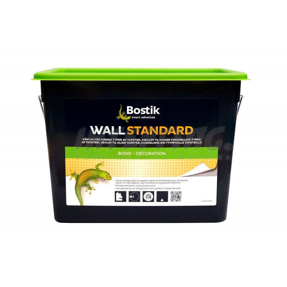 

Клей для шпалер і склополотна Bostik 70 Wall Standard 15л