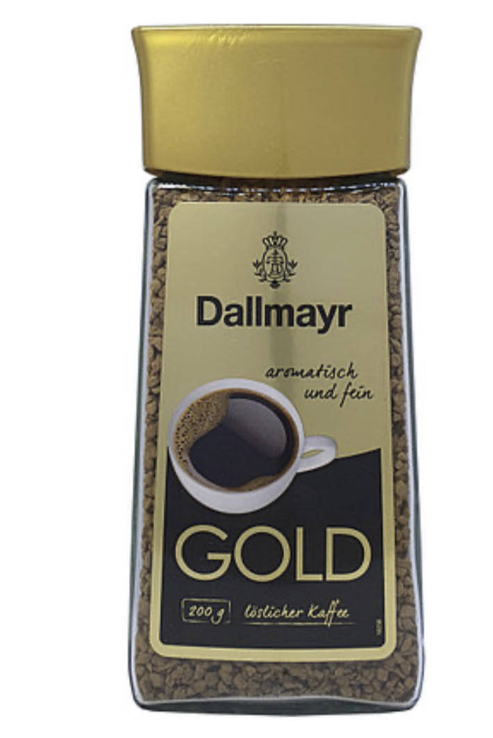 

Кофе растворимый Dallmayr gold 200 г в стеклянной банке