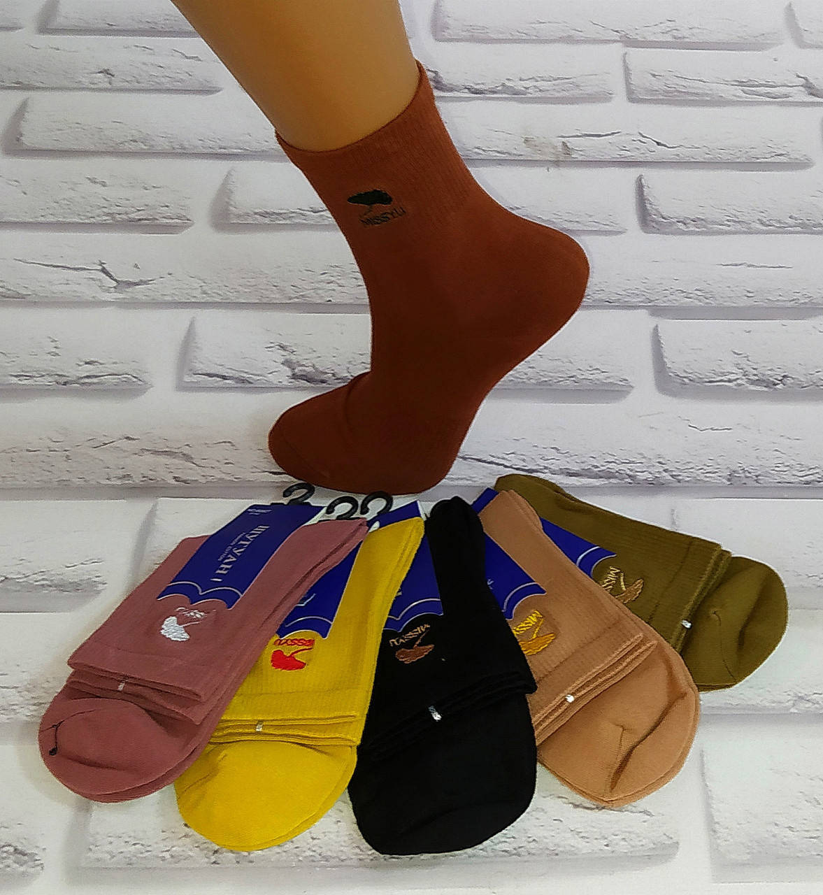 

Носки женские хлопок за 1 пару 36-40 раз (2627) Шугуан, Разные цвета