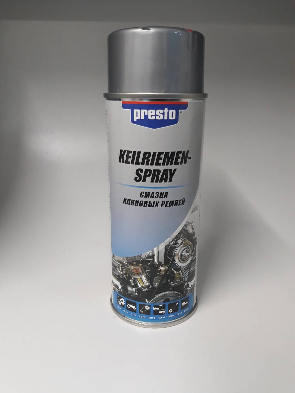 

Смазка клиновых ремней Presto 400 мл (217821)