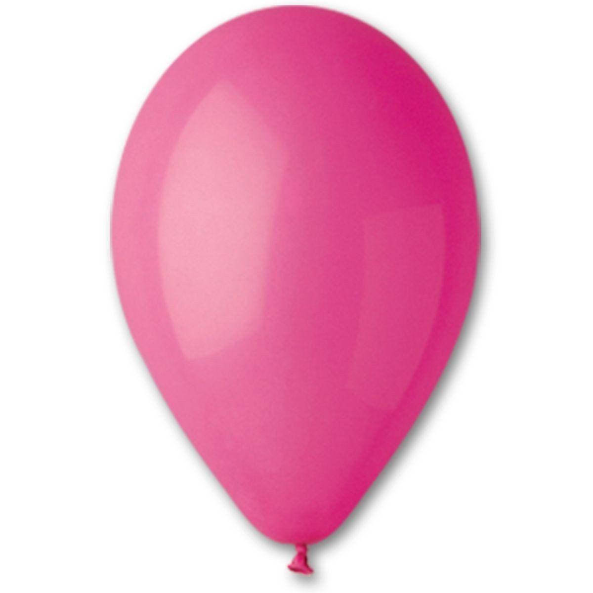 

Латексный шар 10"(26см) пастель фуксия (07) Gemar
