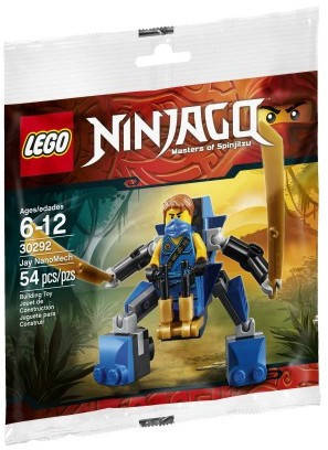 

Конструктор Лего ниндзяго Джей и нано робот Lego Ninjago 30292