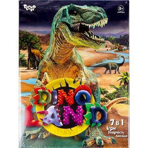 

Набор креативное творчество "Dino Land" 7в1 Danko toys DL-01–01 U укр