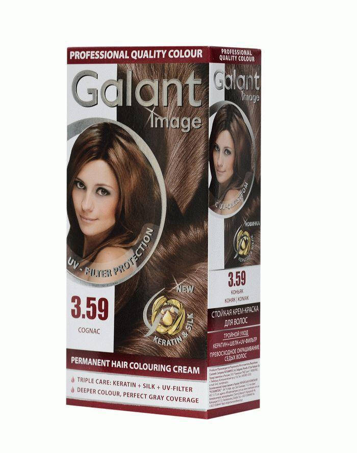 

Стойкая крем-краска для волос GALANT IMAGE 3.59 коньяк