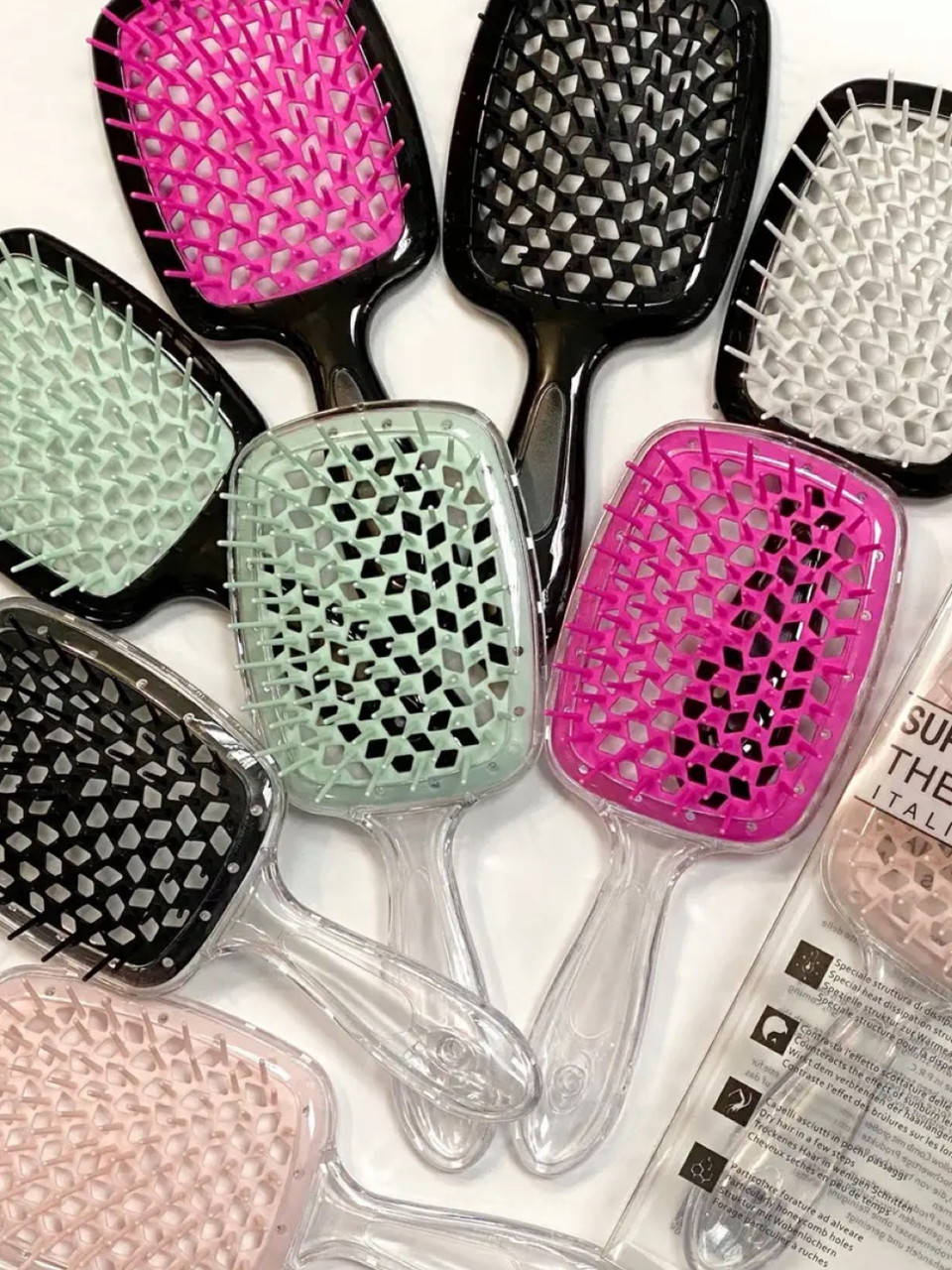 

Расческа Janeke Superbrush Цвета в ассортименте ЦВЕТА НУЖНО УТОЧНЯТЬ