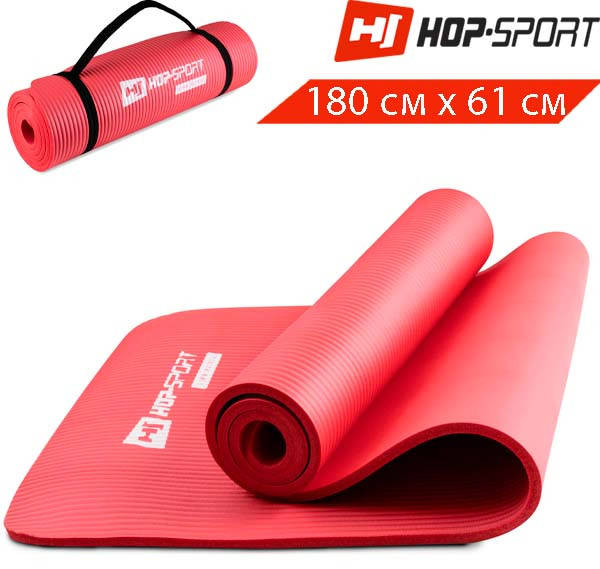 

Мат для фитнеса ( йоги) HS-N010GM 1 см red коврик для тренировки