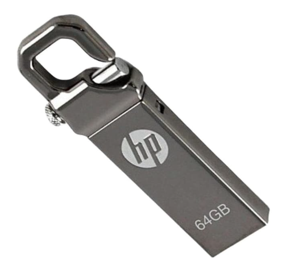 

USB Флешка HP 64 GB USB Flash Drive, Серый