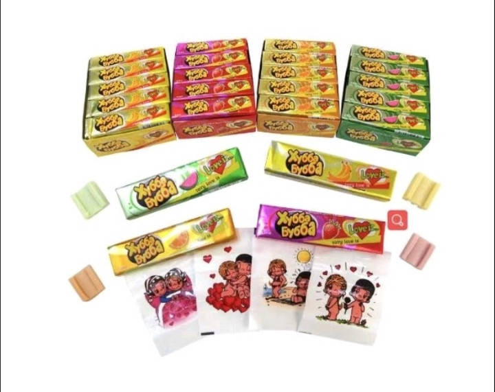 

Жевательная резинка Хуба-Буба 20шт.в уп. Микс