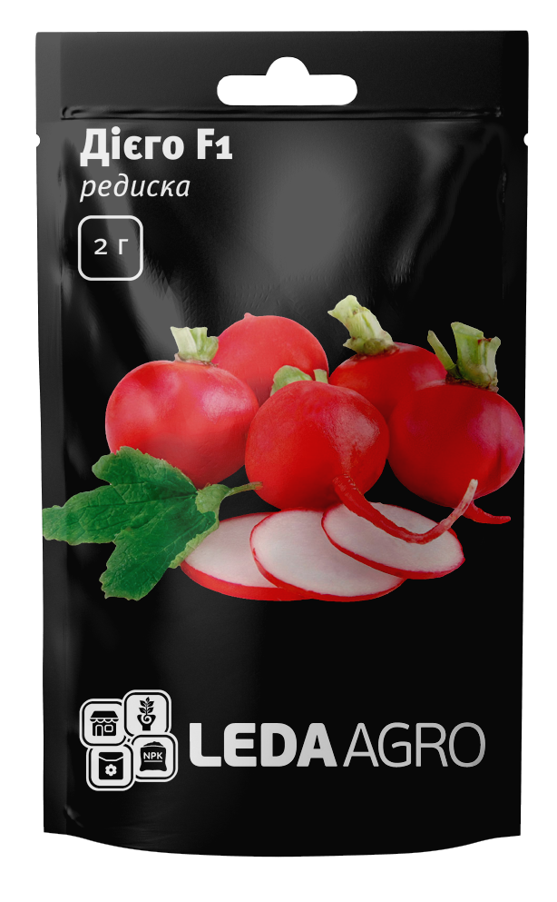 

Семена Редис Диего F1 2г LEDAAGRO