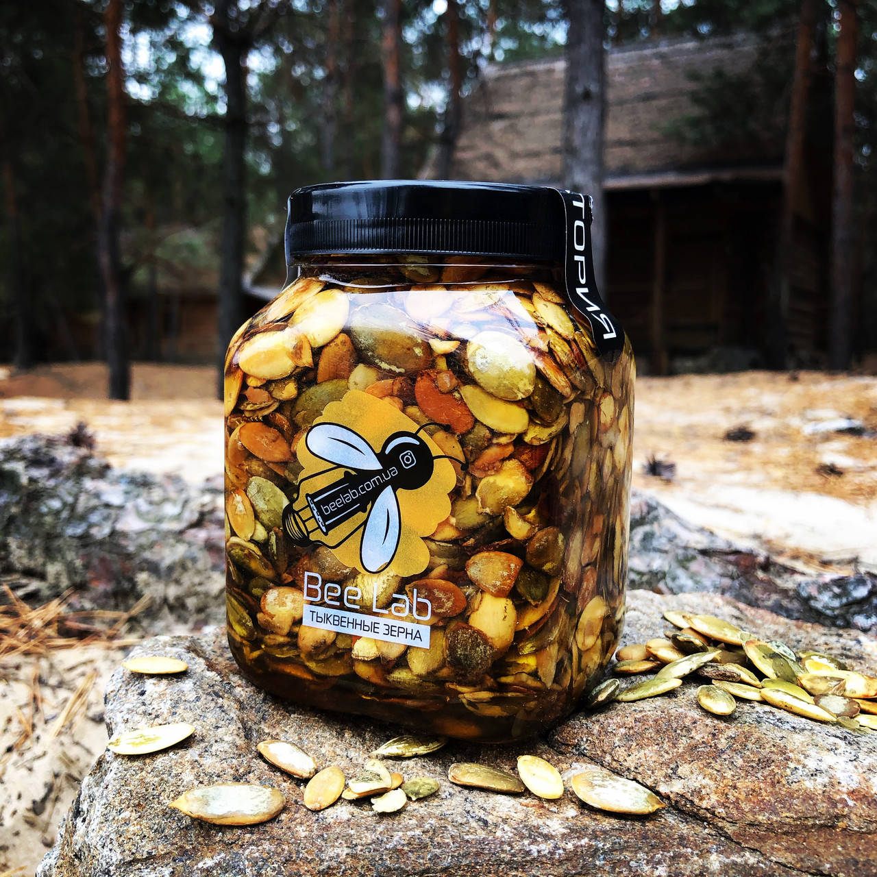 

Тыквенные зерна в меде 500 мл