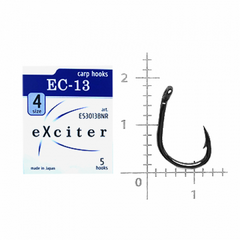 

Крючок eXciter model EC - 13 № 4 (5 hooks)