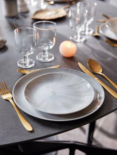 

Тарелка десертная 19 см Luminarc Diwali Marble Granit P9834, Белый