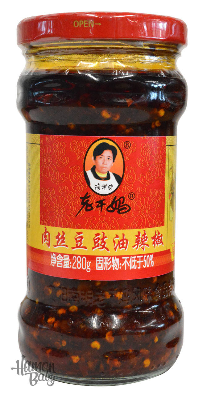 

Соус чили со вкусом свинины, острый, 280 г, ТМ Lao Gan Ma, Китай